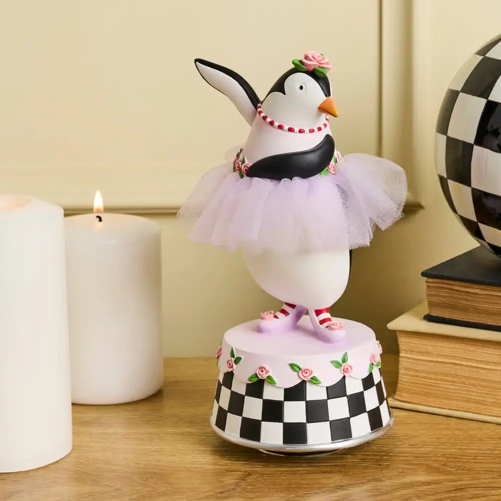 Patience Brewster Penguin Ballerina Music Box