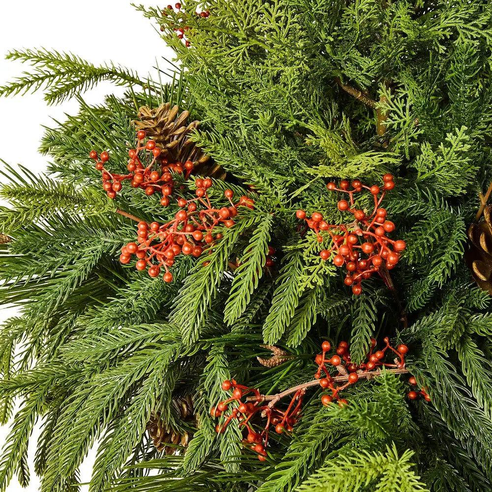 Holiday Cedar Tree Urn Filler