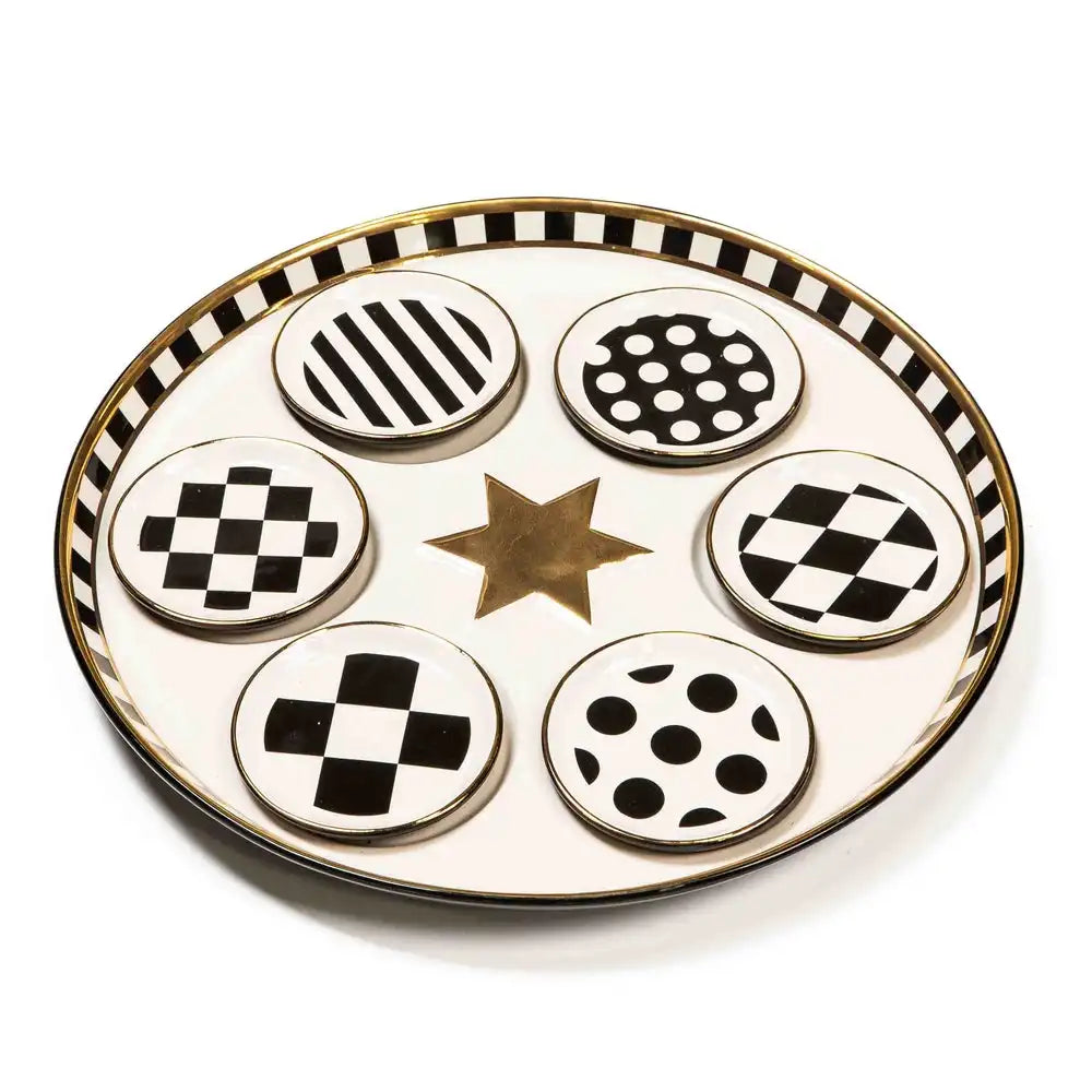 Courtly Seder Plate