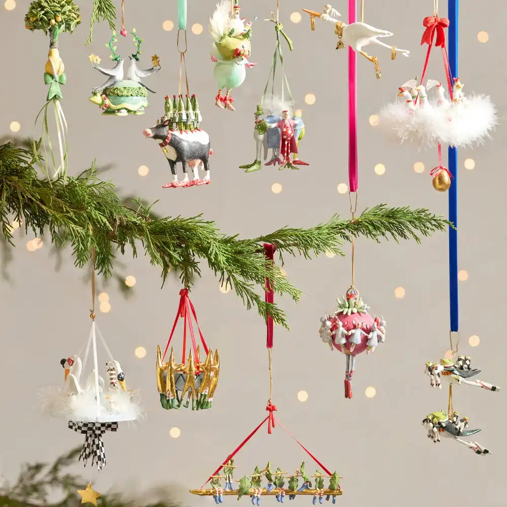 Patience Brewster 12 Days Ornament Set