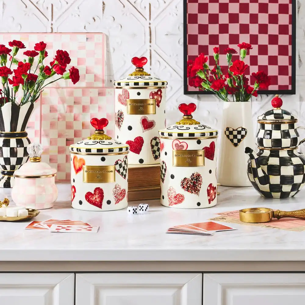 Love Canisters, Set of 3