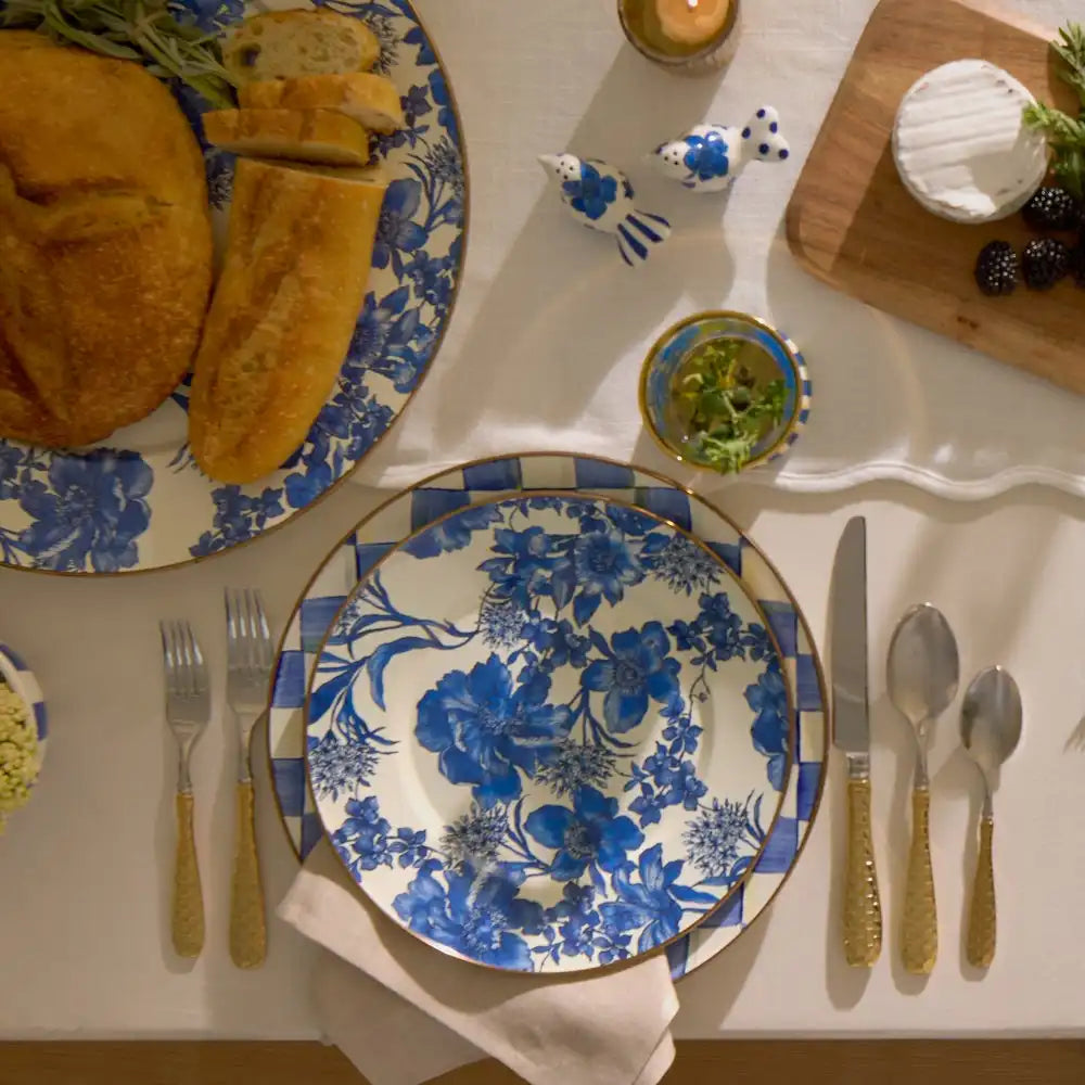 Royal English Garden Enamel Dinner Plate